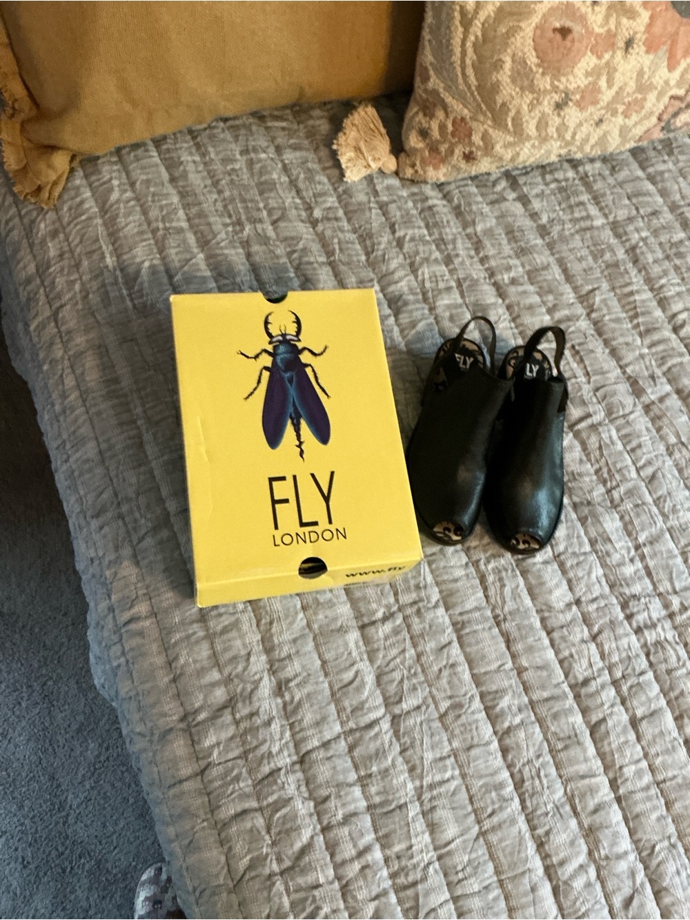 Fly London Black Rubber Sole Chelsea Boot
